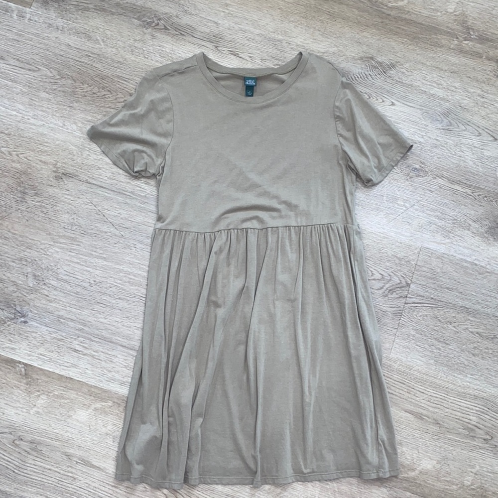 ONLY WORN ONCE Olive Green Dress